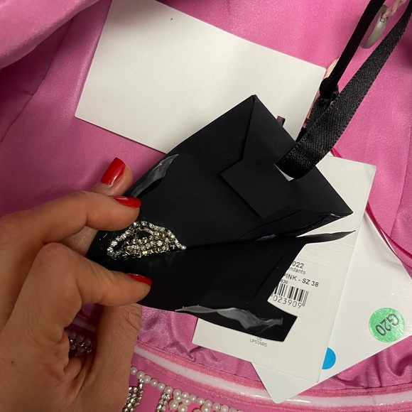 The Attico Embellished Mini Dress (NWT). Size 38/US 2 - Picture 8 of 13